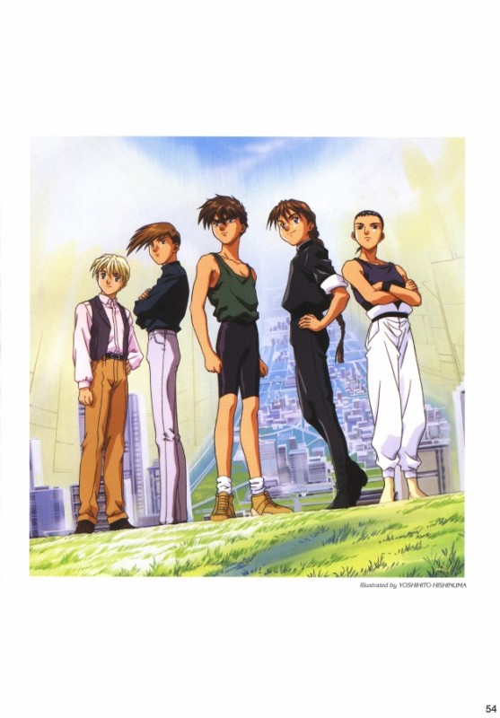 Otaku Gallery  / Art Books / Gundam Wing - Memorials II (The Legend Of Forever) / 055.jpg